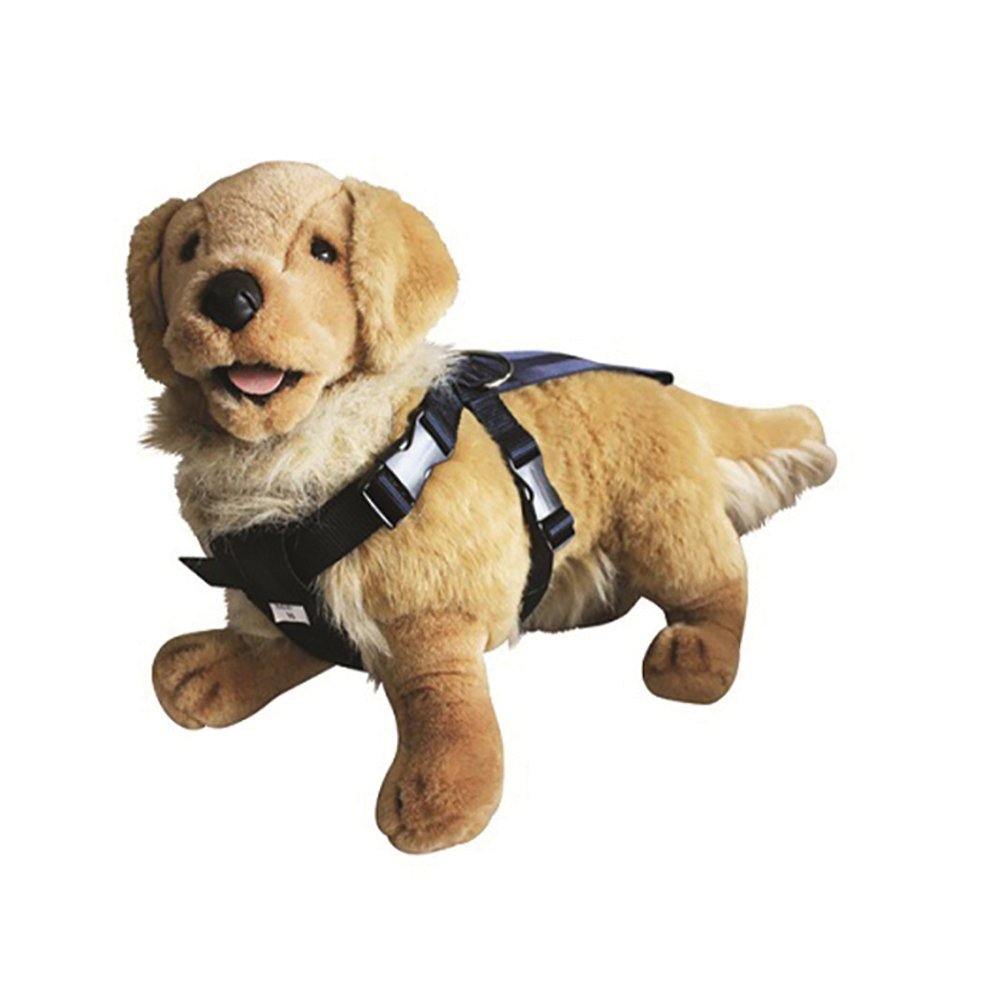 Prestige Dog Car Safety Harness Large Black 60–70cm for British Bulldogs, Staffies and American Bullies | Bulldoggy Co