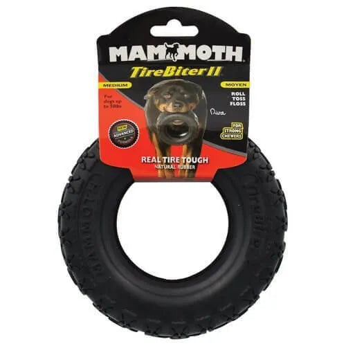 TireBiter Rubber Tyre Chew & Tug Toy