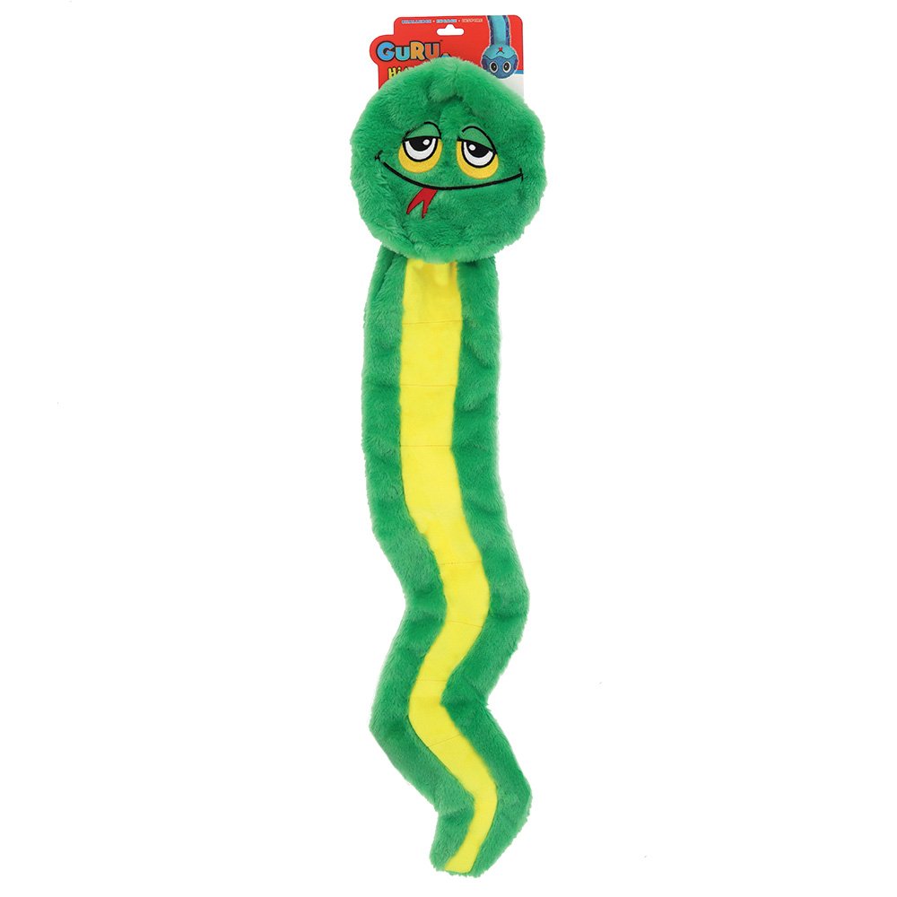 GURU Hide & Seek Puzzle Plush Dog Toy — Snake, Large
