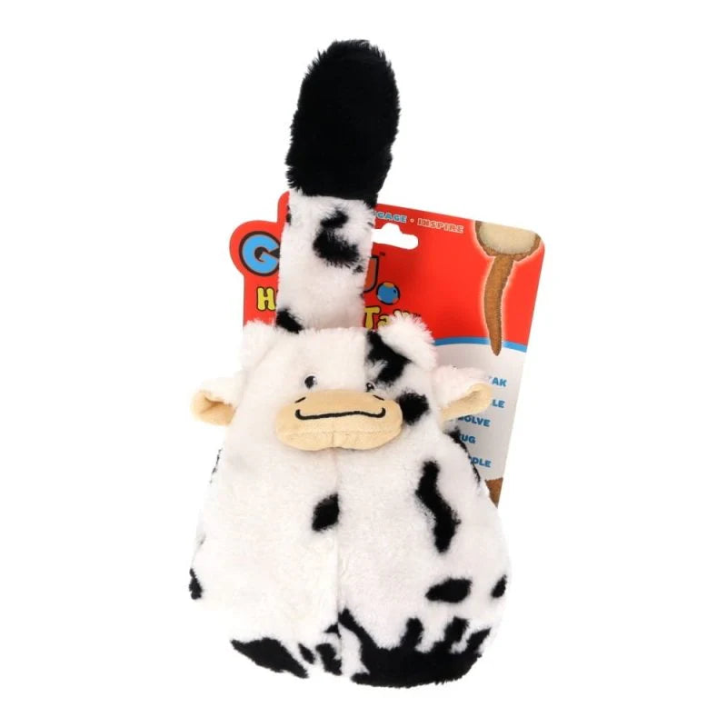 GURU Hide & Seek Puzzle Plush Dog Toy — Cow, Large