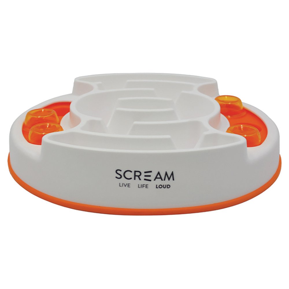 Scream Slow Feed Puzzle Bowl