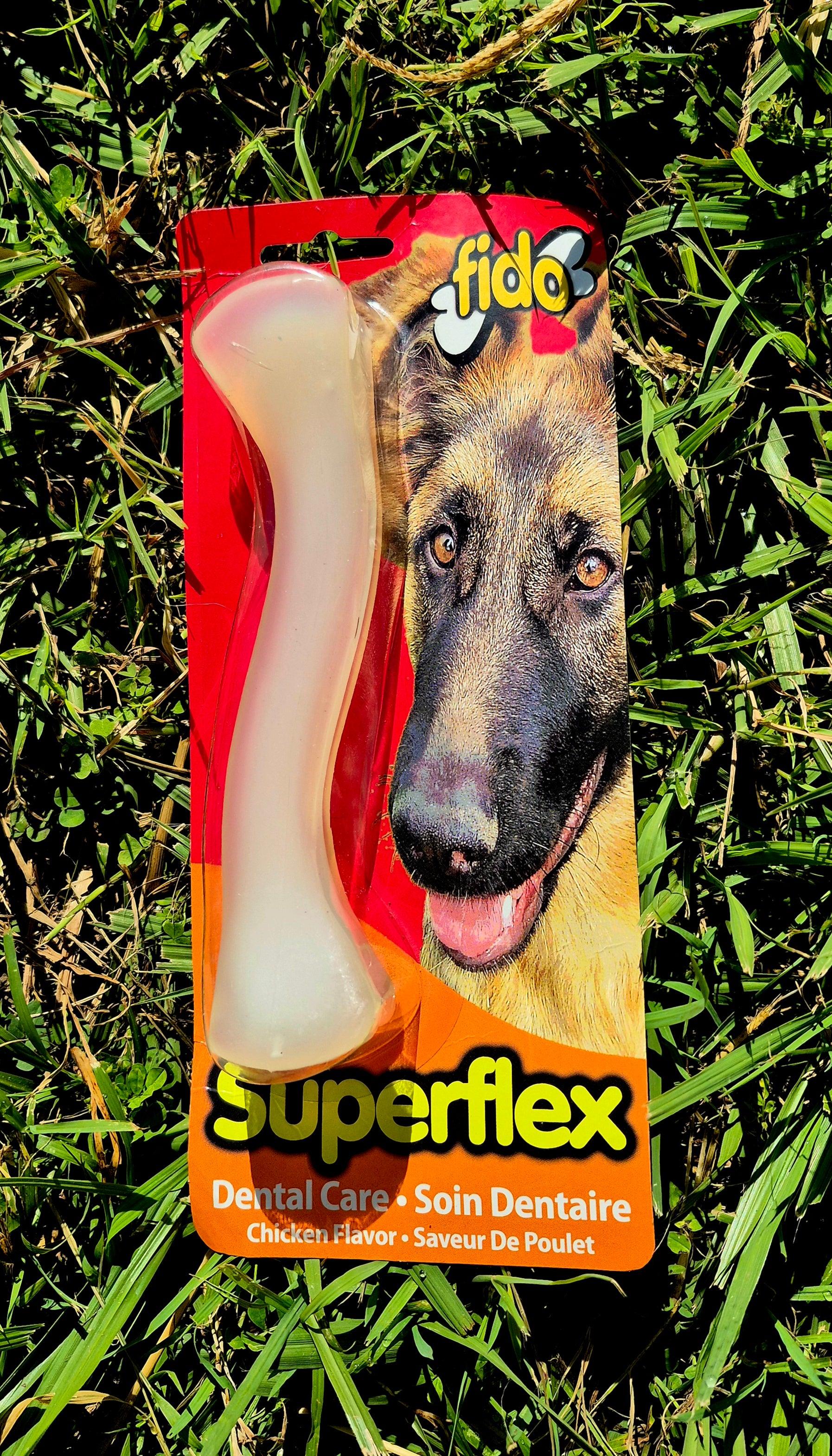 Fido Dental Chew Superflex Bone — Chicken Flavour, Medium